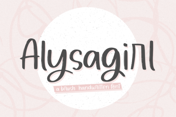 Alysagirl: A Versatile Script Font for Engaging Campaigns