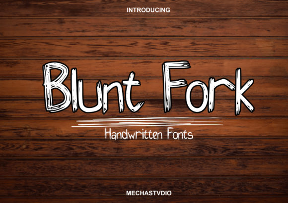 Blunt Fork: The Perfect Script Font for Modern Marketers