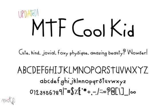 Bring Your Creations to Life with Cool Kid Font