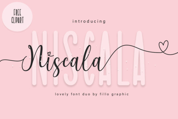 Discover Niscala: A Perfect Font for Crafters and Sellers