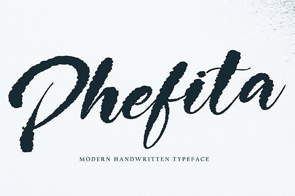 Discover Phefita: A Bold Script Font for Creative Branding