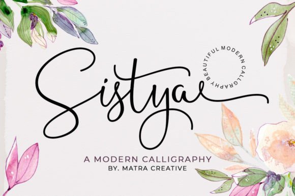 Discover Sistya: A Versatile Script Font for Branding