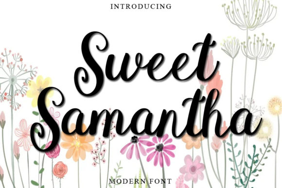 Discover the Charm of Sweet Samantha: A Perfect Font for Web Design