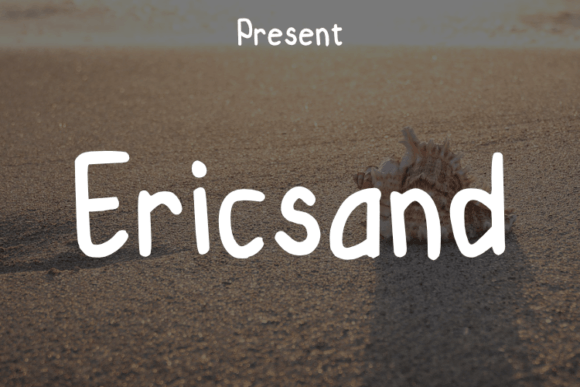 Elevate Your Brand with Ericsand: A Modern Script Typeface