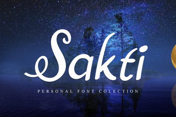 Elevate Your Web Design with Sakti: A Handwritten Font