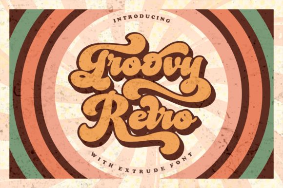 Enhance Your Brand with Groovy Retro Font