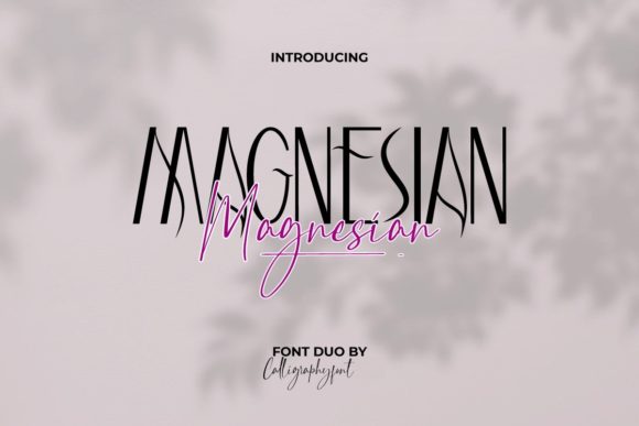 Enhance Your Web Design with Magnesian Font Duo