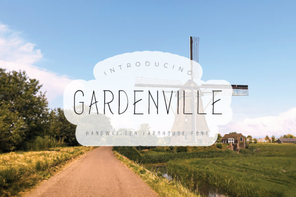 Garden Ville: A Handwritten Font for Creative Web Design