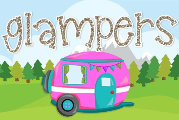 Glampers: A Chunky Handwritten Font for Bold Web Design