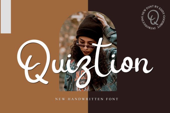 Quiztion: A Fresh and Elegant Handwritten Font for Designers