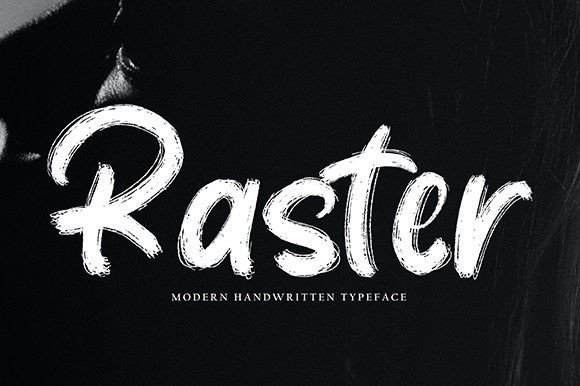 Raster: A Handwritten Font for Editorial Design