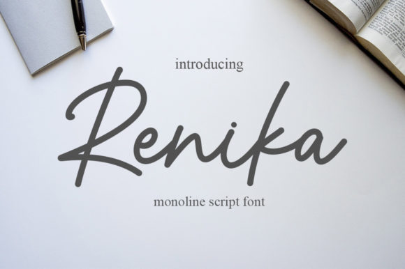 Renika: A Charming Handwritten Font for Creative Makers