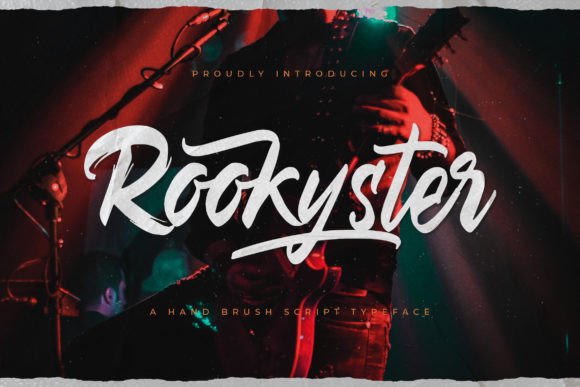 Rookyster: A Bold and Expressive Script Font