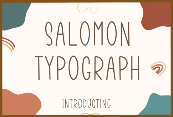 Salomon Typograph: A Charming Handwritten Font for Web Design