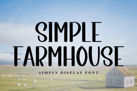 Simple Farmhouse: A Handwritten Font for Elegant Web Design