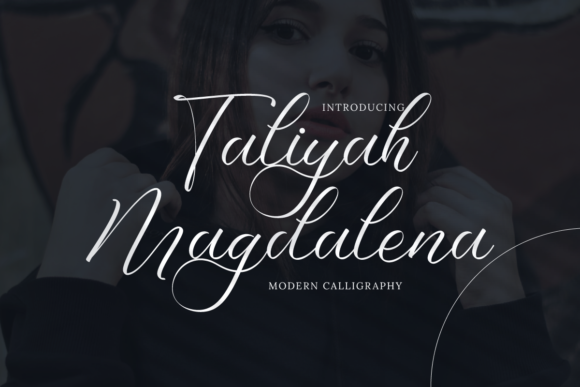 Taliyah Magdalena: A Delicate and Elegant Handwritten Font