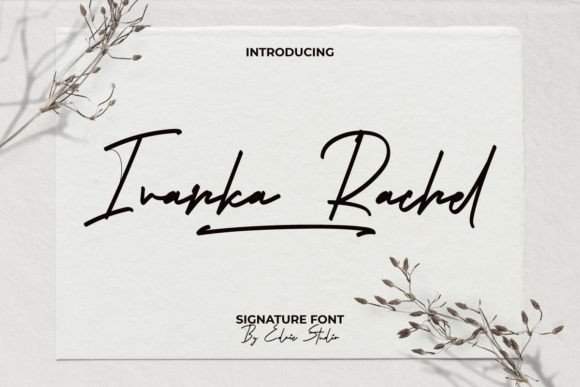 Transform Your Brand with Ivanka Rachel: A Premium Script Font