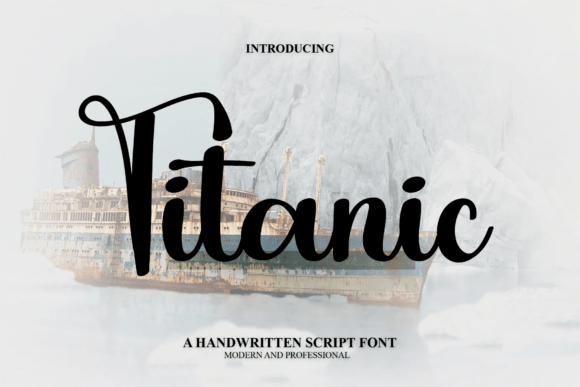 Transform Your Brand with Titanic: A Unique Handwritten Font