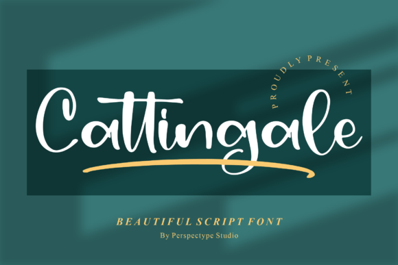 Unlock Creativity with Cattingale: A Versatile Handwritten Font