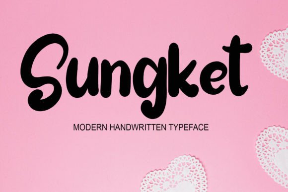 Unveiling Sungket: A Handwritten Font for Creative Campaigns