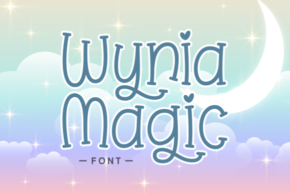 Wynia Magic: A Whimsical Script Font for Editorial Charm